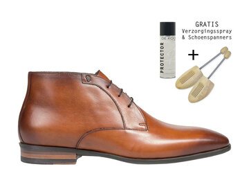 Van Bommel Van Bommel Halfhoge Veterschoen Sella 03.04 Cognac