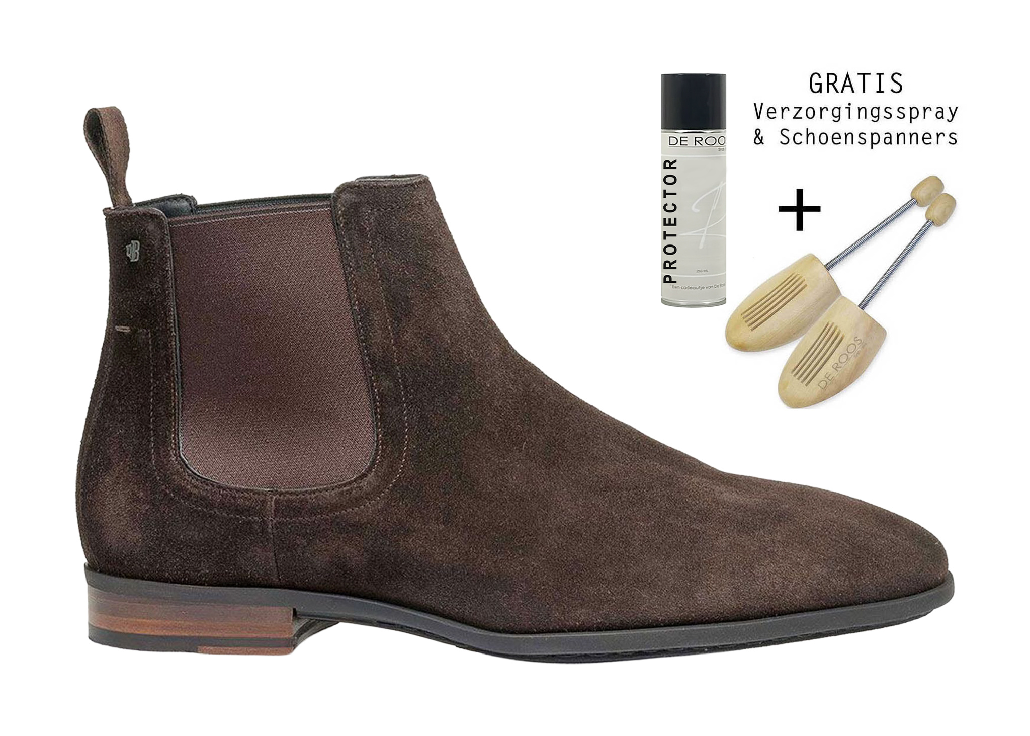 Van Bommel Van Bommel Chelsea Boot Sella 05.00 Donker Bruin