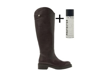 Via Vai VIA VAI Hoge Laars Lucia Rumi 62294-01-1310 Bruin