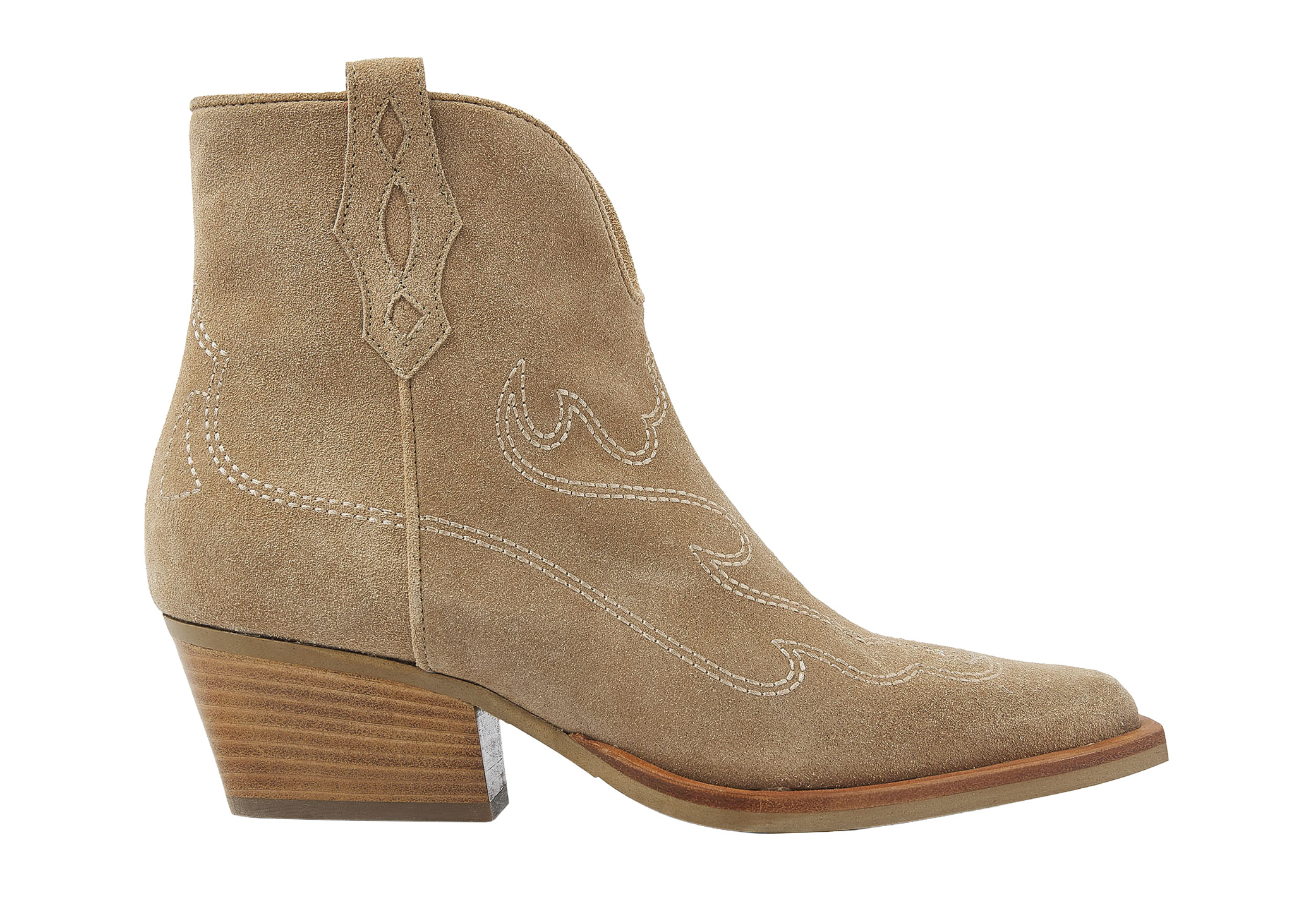 Via Vai VIA VAI Enkellaarsje Do Olivia 62206-02-212 Beige