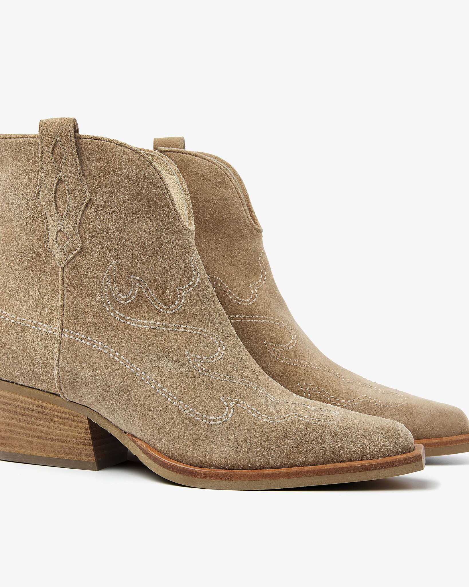 Via Vai VIA VAI Enkellaarsje Do Olivia 62206-02-212 Beige