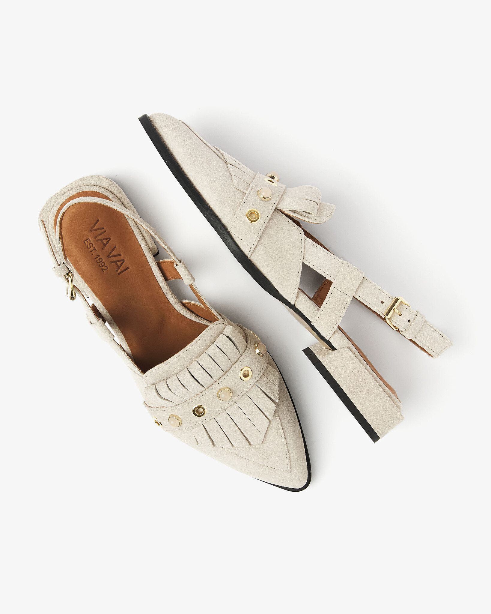 Via Vai VIA VAI Slingback Jazz Tammi 62210-03-200 Beige