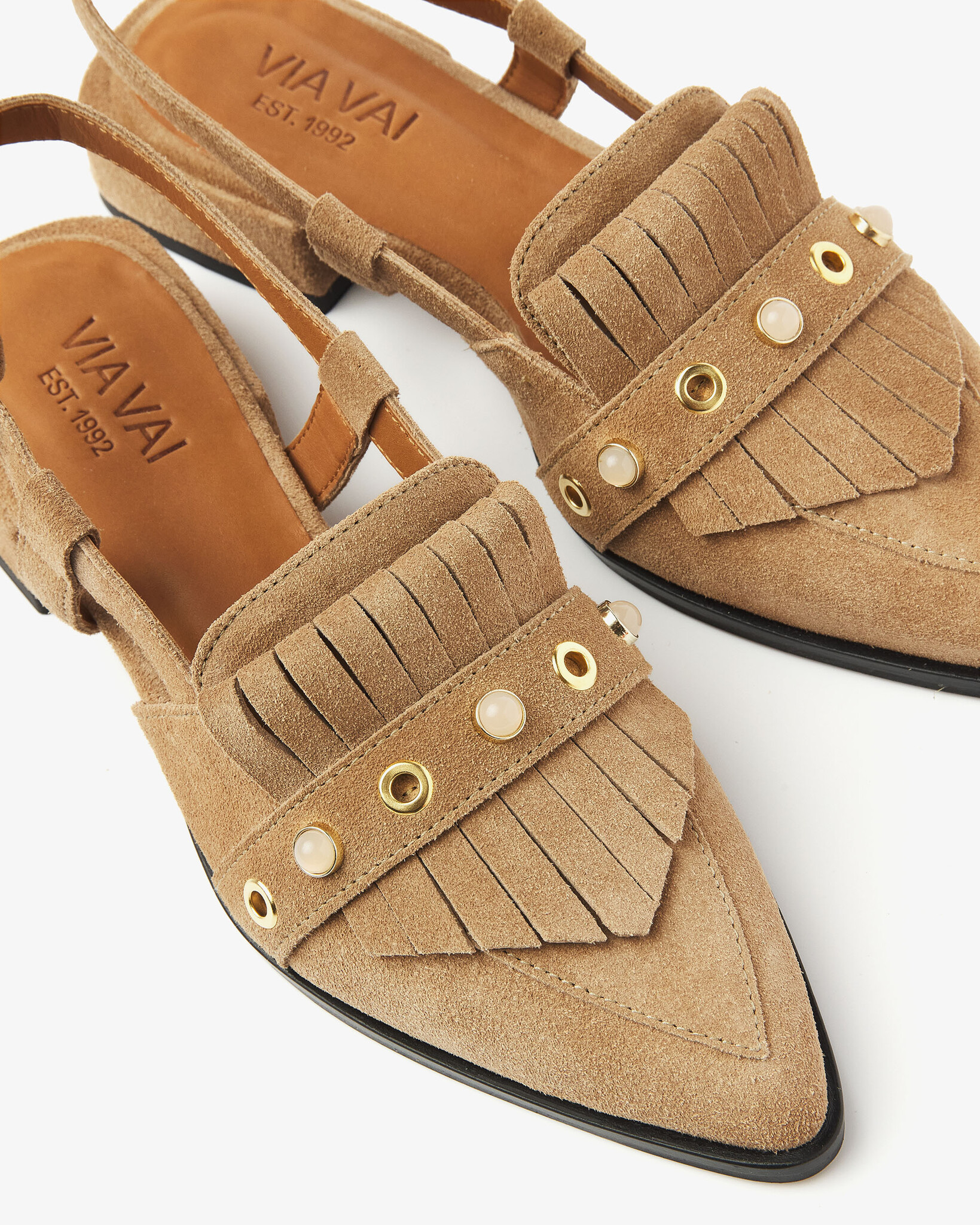 Via Vai VIA VAI Slingback Jazz Tammi 62210-03-212 Bruin