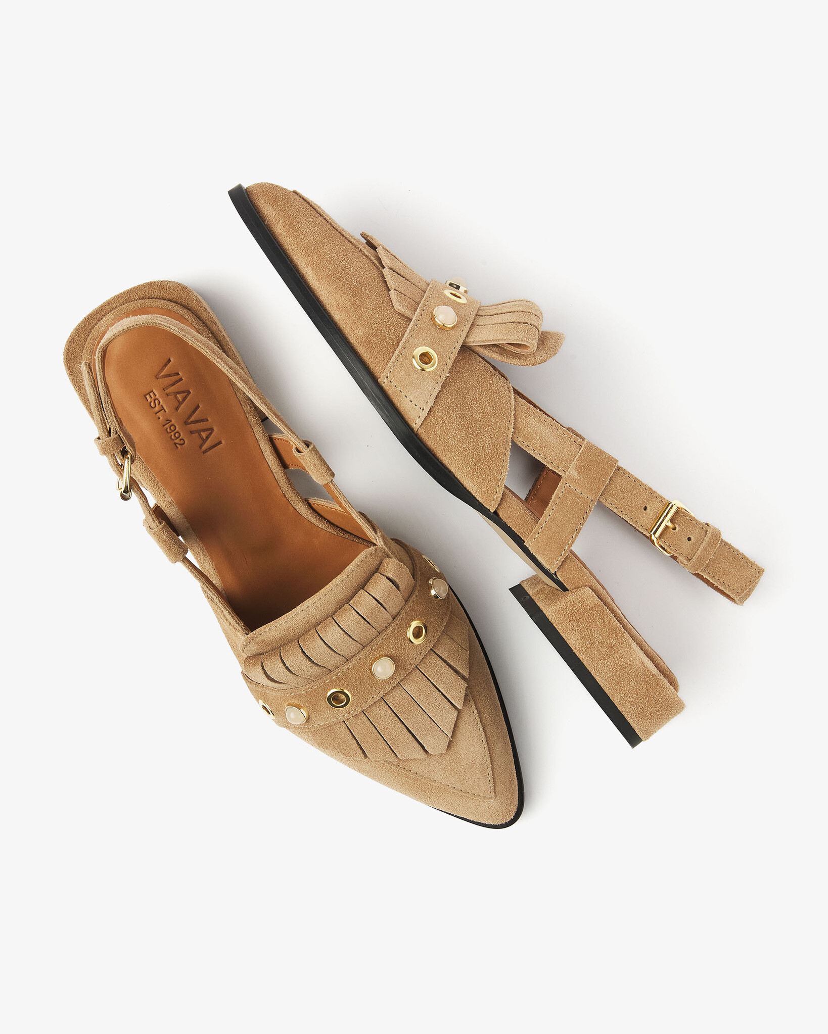 Via Vai VIA VAI Slingback Jazz Tammi 62210-03-212 Bruin