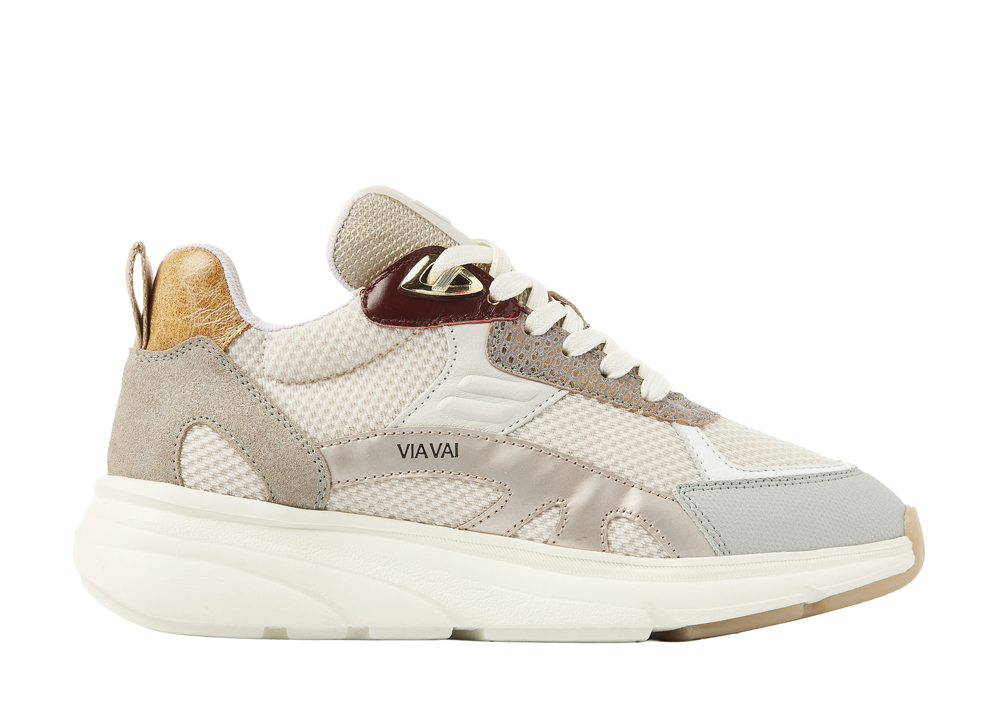 Via Vai VIA VAI Sneaker Vic Harmony  62341-03-212 Beige