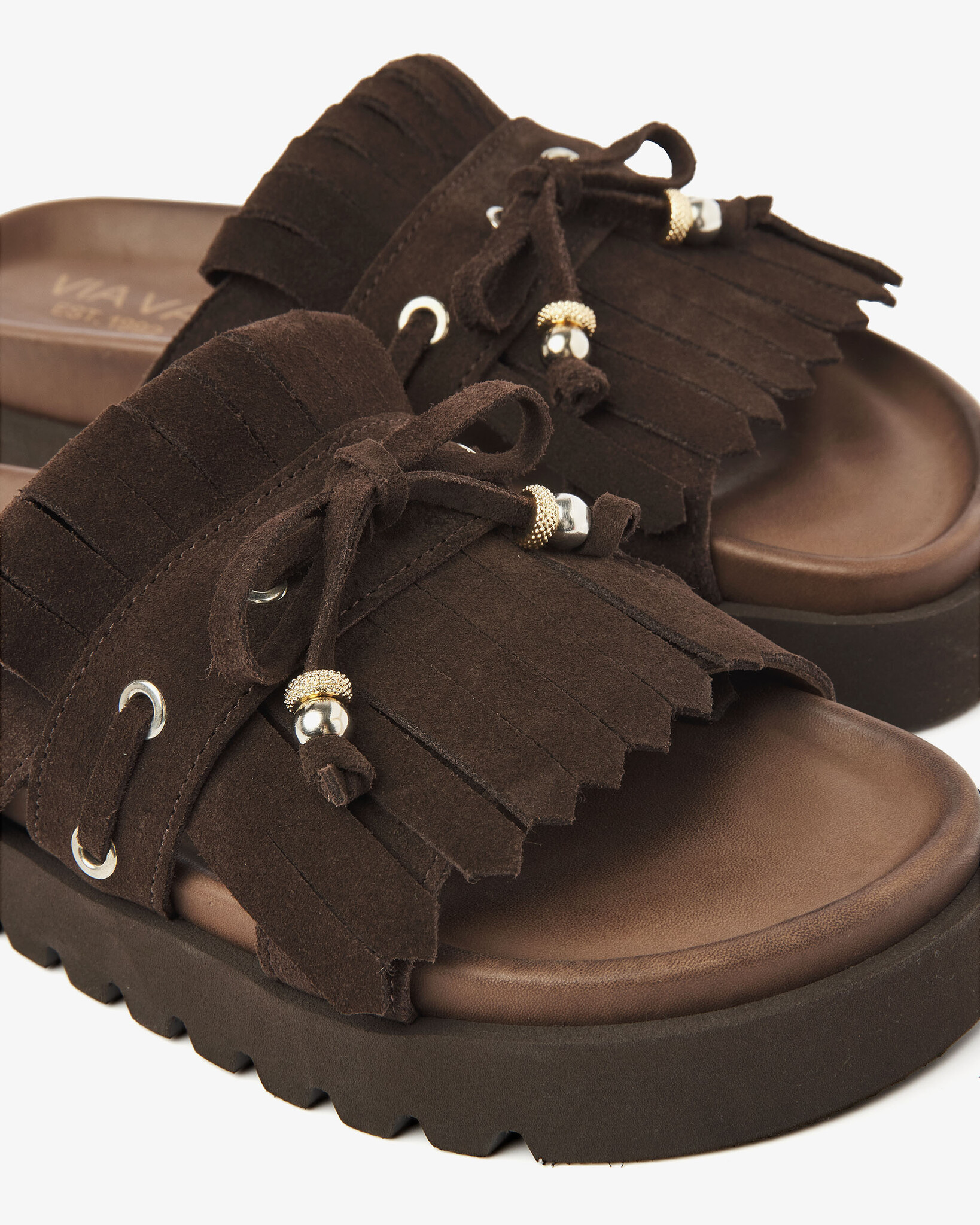 Via Vai VIA VAI Sandaal Rae Laila 62356-01-318 Bruin