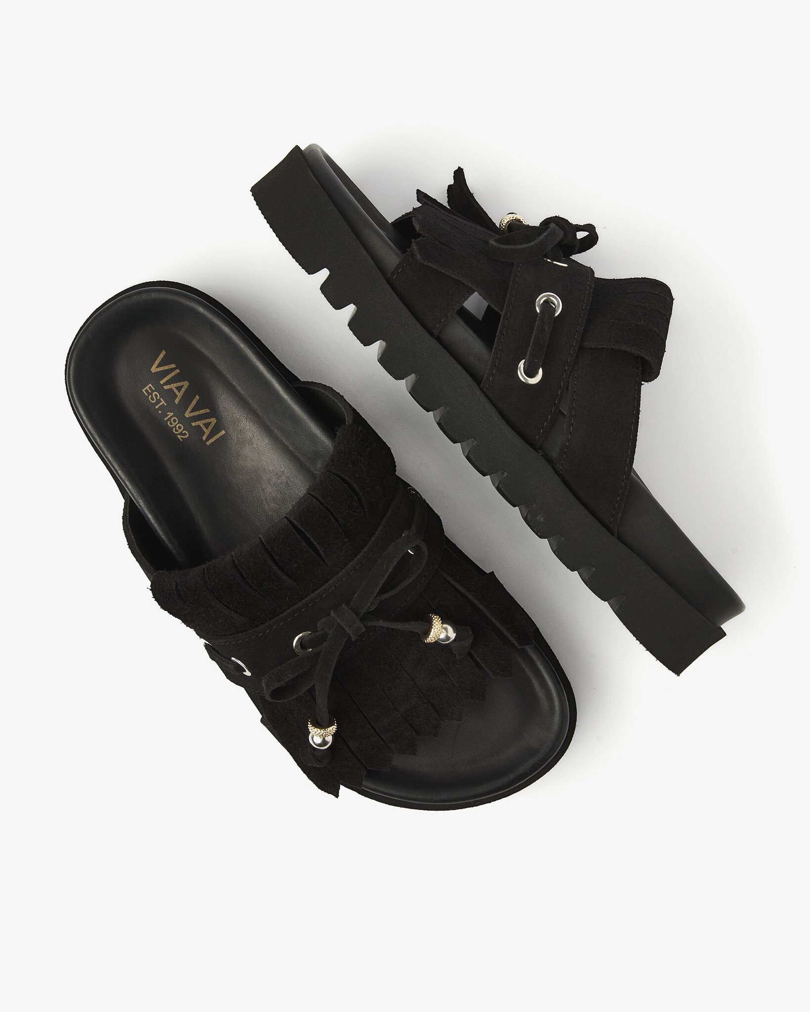 Via Vai VIA VAI Sandaal Rae Laila 62356-01-900 Zwart