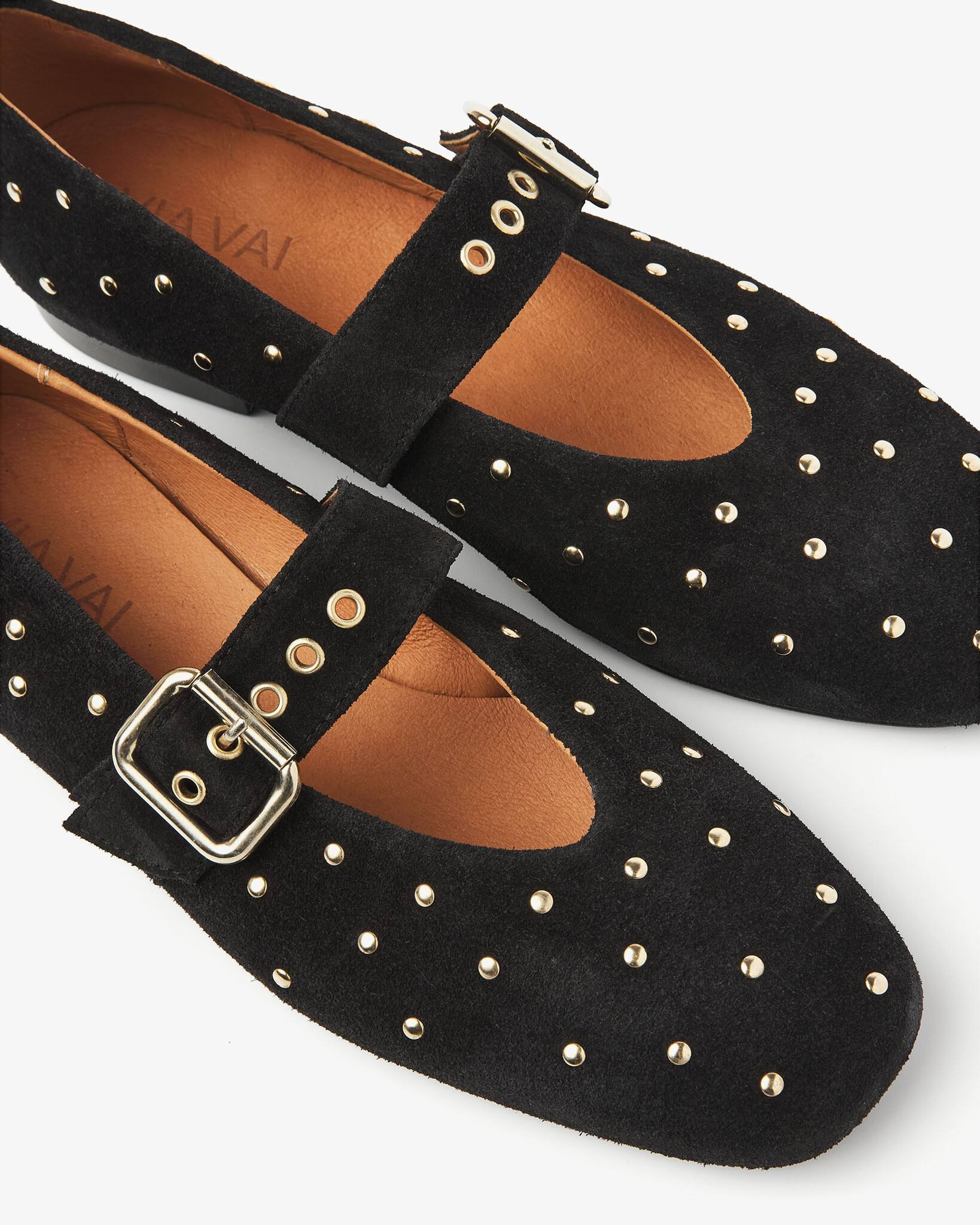 Via Vai VIA VAI Ballerina Lou Nina 62371-01-900 Zwart