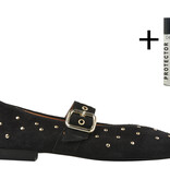 Via Vai VIA VAI Ballerina Lou Nina 62371-01-900 Zwart