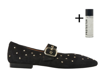 Via Vai VIA VAI Ballerina Lou Nina 62371-01-900 Zwart