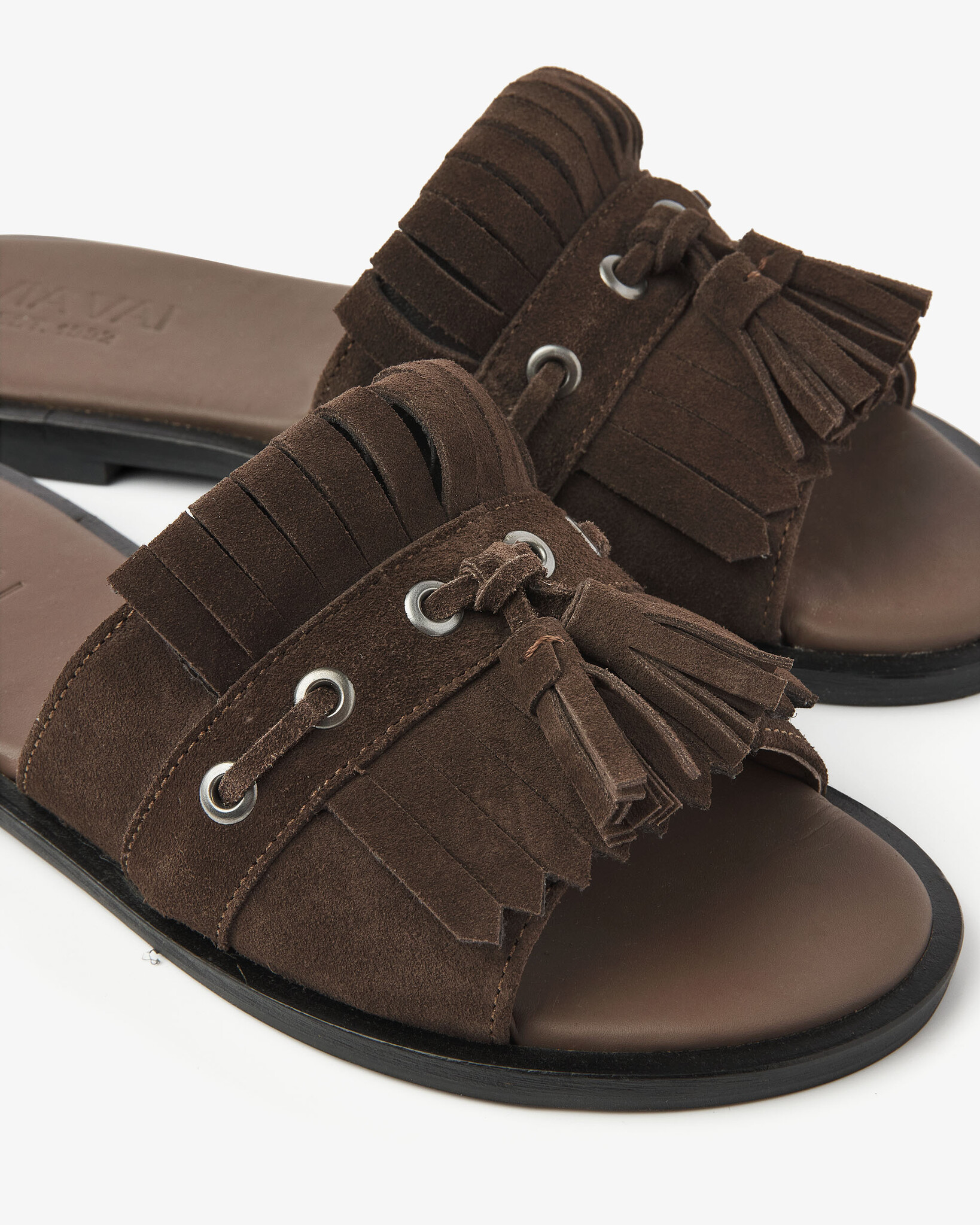 Via Vai VIA VAI Slippers Vita Eva 62376-01-316 Bruin