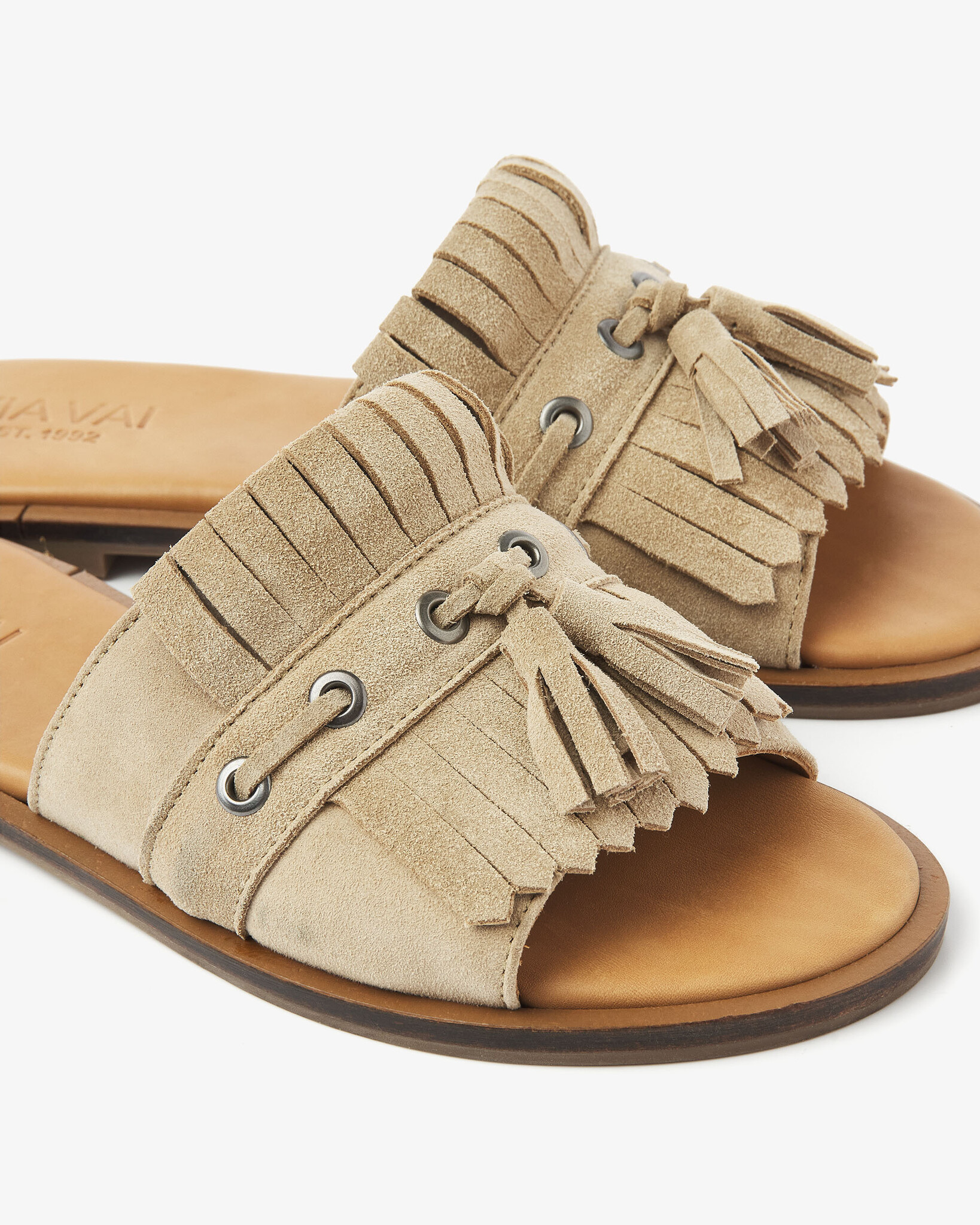 Via Vai VIA VAI Slippers Vita Eva 62376-01-212 Beige