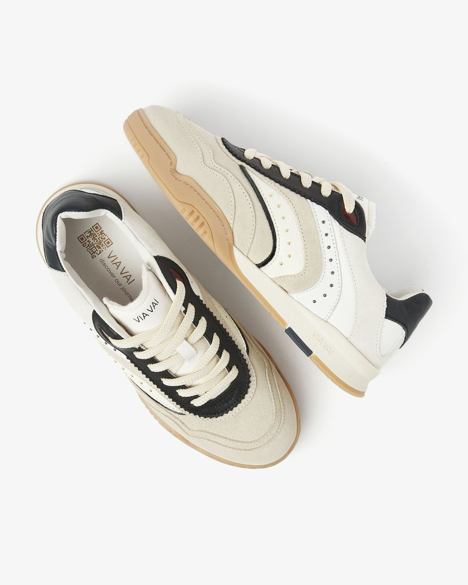 Via Vai VIA VAI Sneakers Kris Pax 62390-01-200 Beige