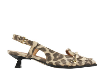 Via Vai VIA VAI Slingback Lea Aileen 62398-01-315 Luipaard