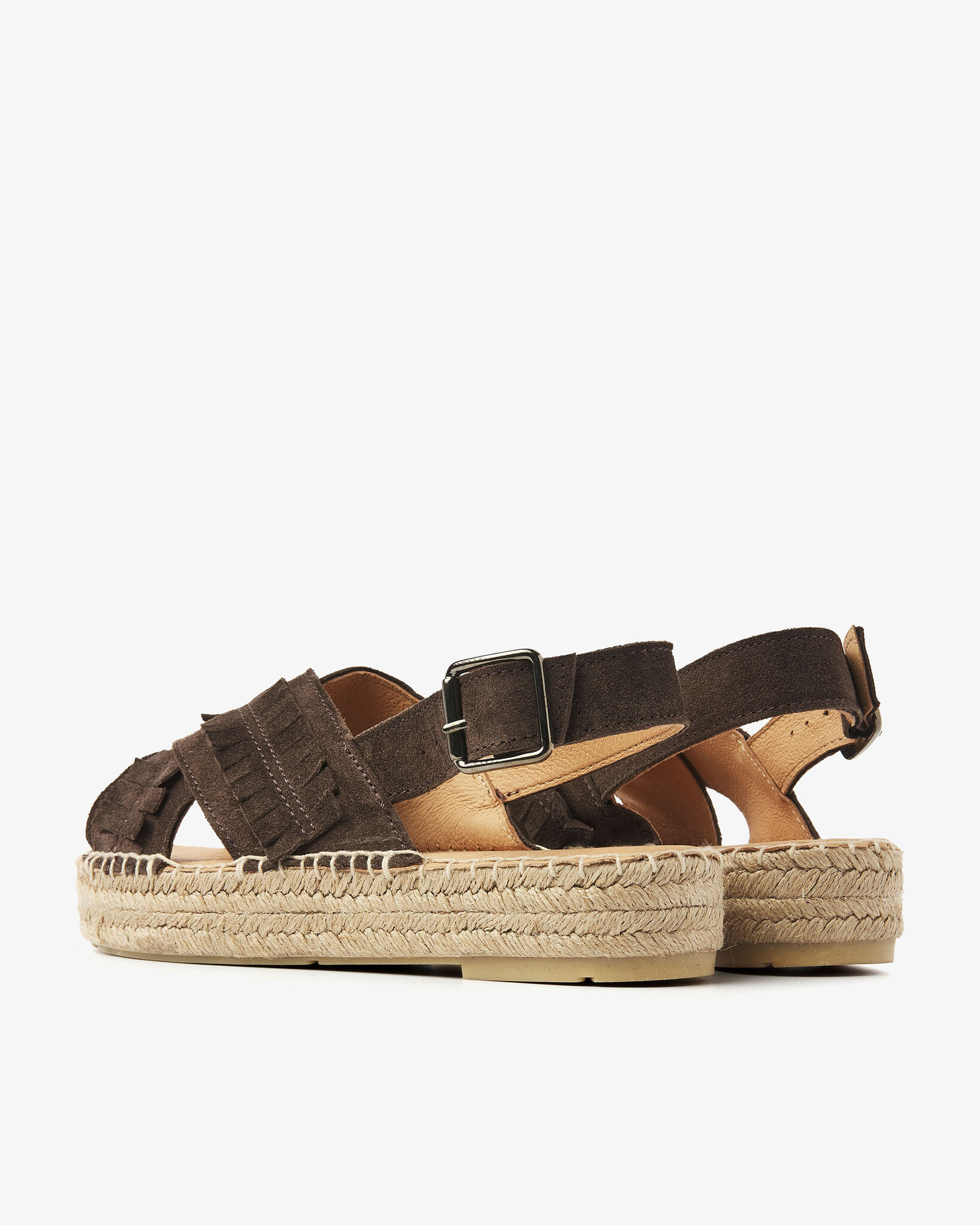 Via Vai VIA VAI  Espadrilles Mondi Noel 62406-01-316 Donker Bruin