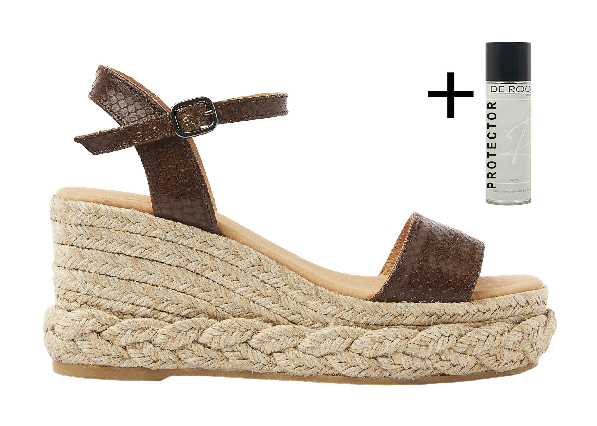 Via Vai VIA VAI  Espadrilles Capri Neva 62409-03-1364 Slang Bruin