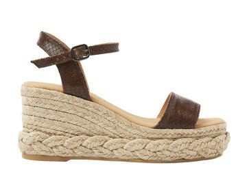Via Vai VIA VAI  Espadrilles Capri Neva 62409-03-1364 Slang Bruin
