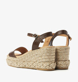 Via Vai VIA VAI  Espadrilles Capri Neva 62409-03-1364 Slang Bruin