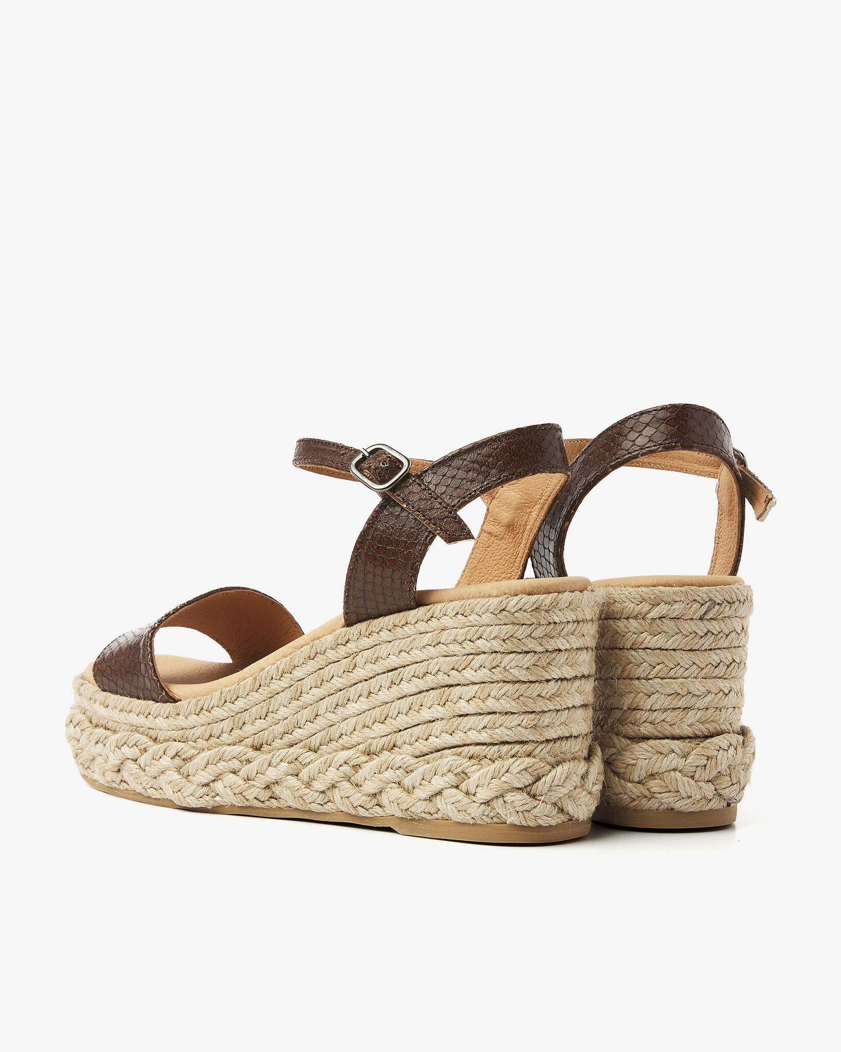 Via Vai VIA VAI  Espadrilles Capri Neva 62409-03-1364 Slang Bruin