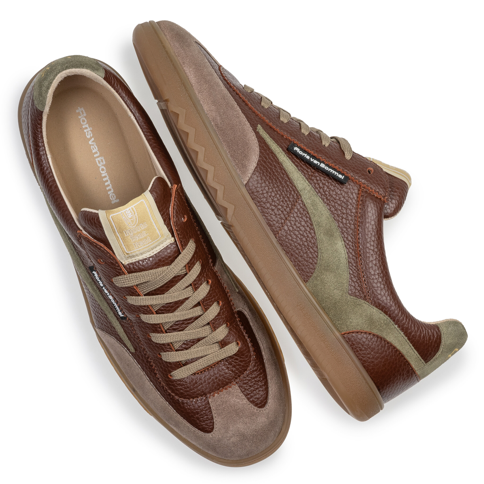 Floris van Bommel Floris van Bommel Sneaker De Zaler 03.08 Bruin