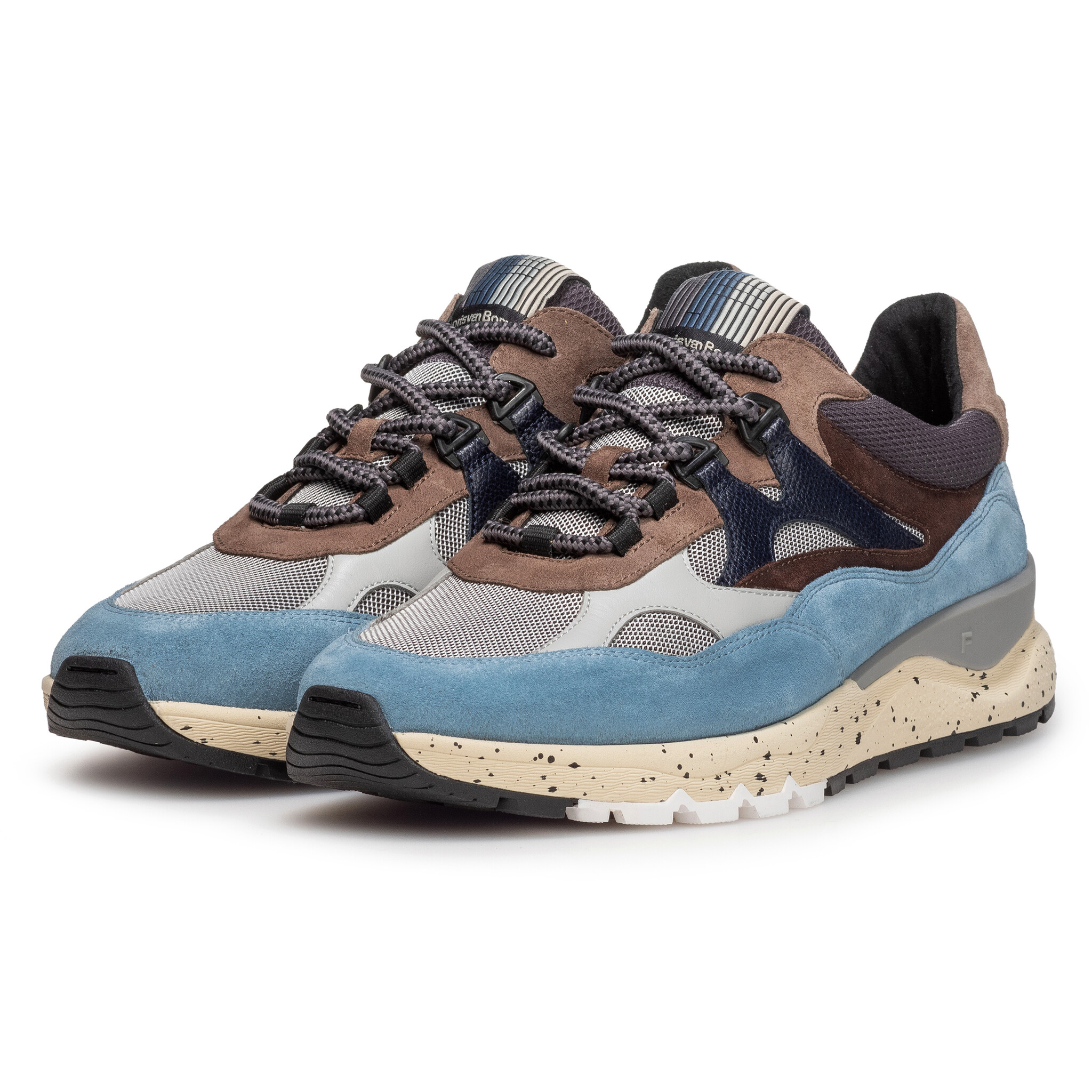 Floris van Bommel Floris van Bommel Sneaker De Treener 05.00 Licht Blauw