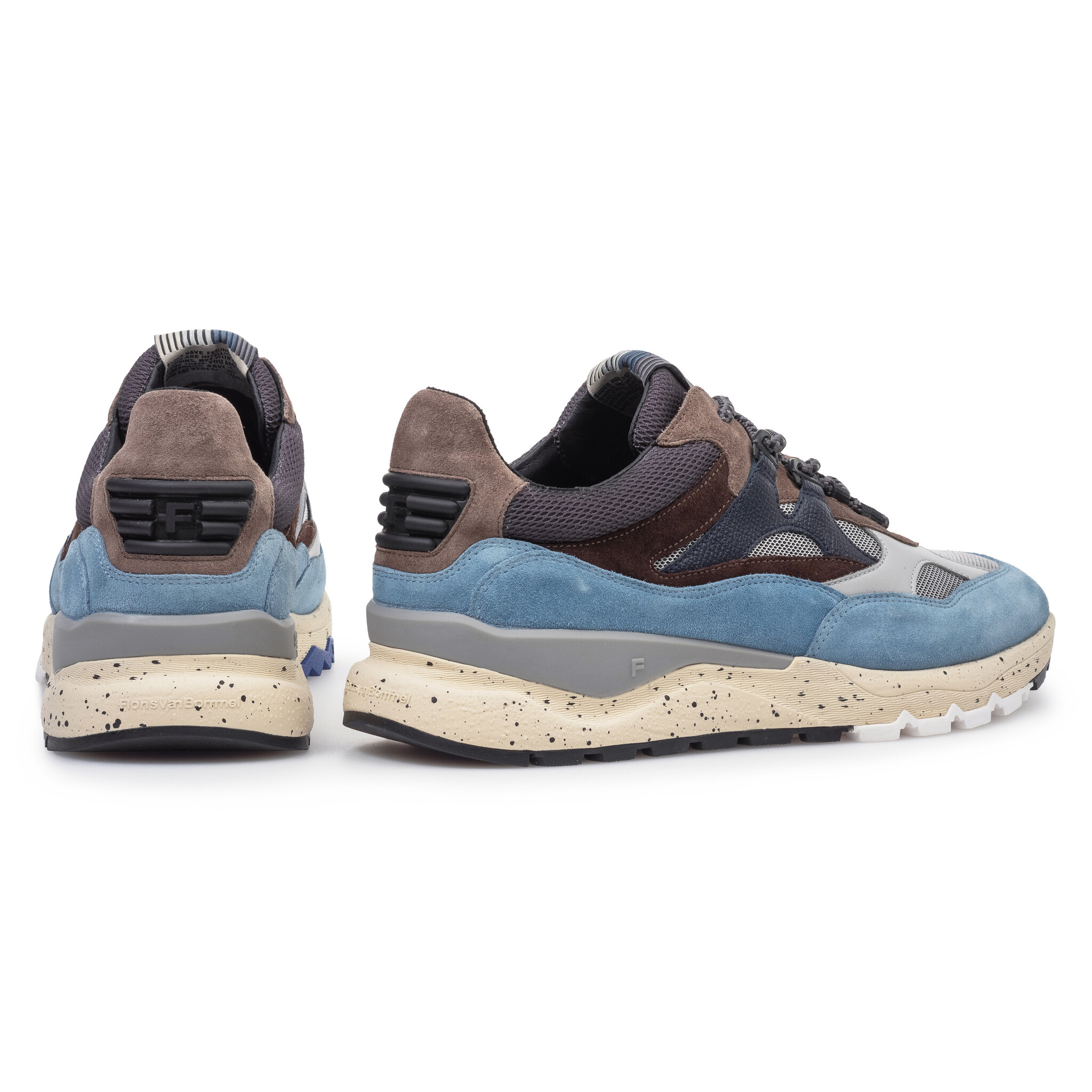 Floris van Bommel Floris van Bommel Sneaker De Treener 05.00 Licht Blauw