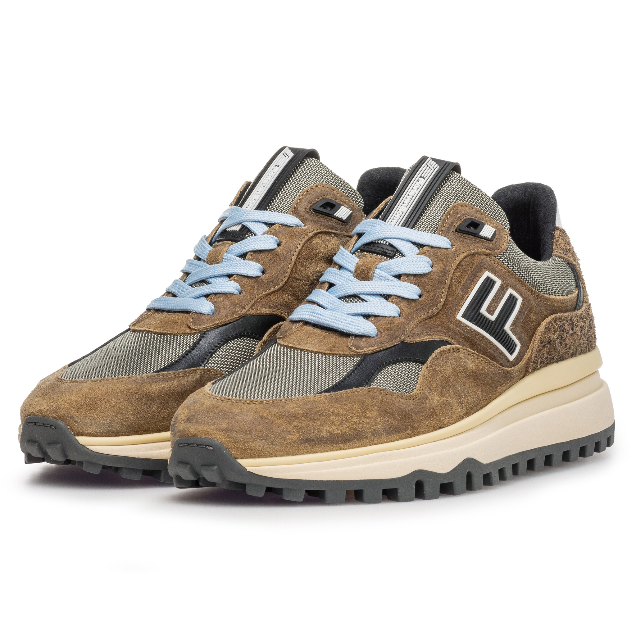 Floris van Bommel Floris van Bommel Sneaker De Gripper 01.06 Licht Bruin