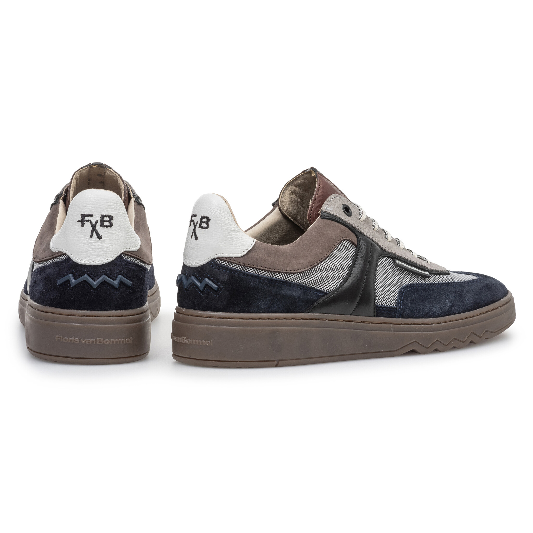 Floris van Bommel Floris van Bommel Sneaker De Kupster 08.13 Donker Blauw