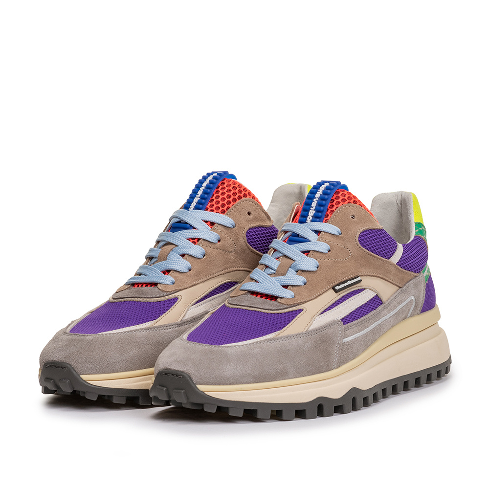 Floris van Bommel Floris van Bommel Sneaker De Gripper 02.00 Paars