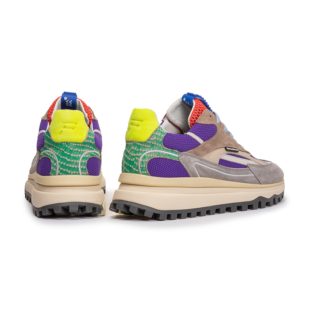 Floris van Bommel Floris van Bommel Sneaker De Gripper 02.00 Paars