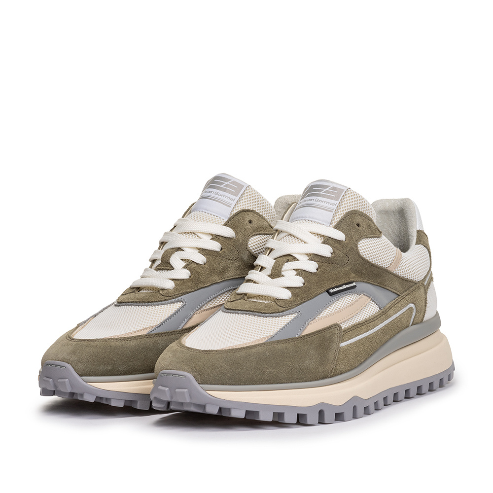 Floris van Bommel Floris van Bommel Sneaker De Gripper 02.07 Licht Groen