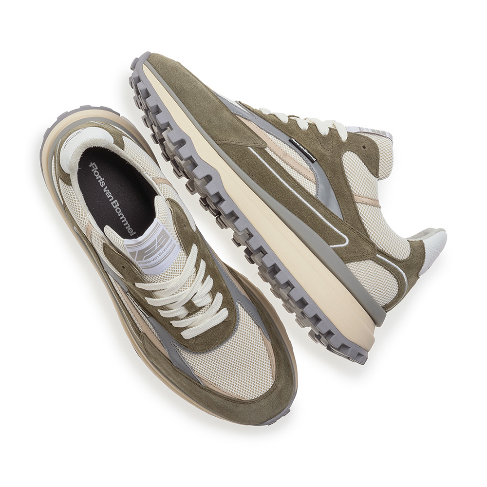 Floris van Bommel Floris van Bommel Sneaker De Gripper 02.07 Licht Groen