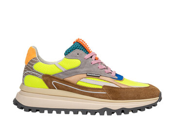 Floris van Bommel Floris van Bommel Sneaker De Gripper 02.02 Geel