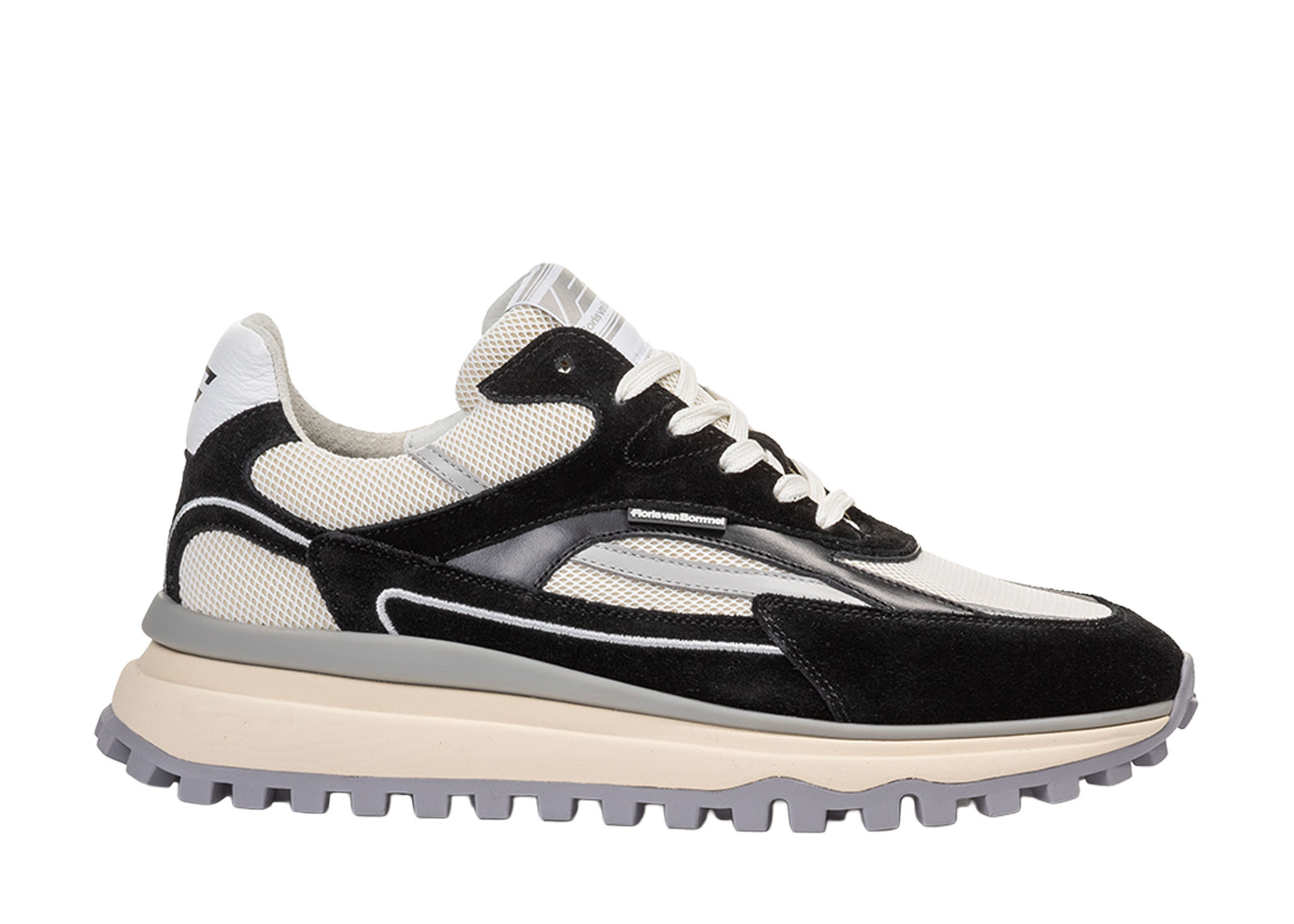 Floris van Bommel Floris van Bommel Sneaker De Gripper 02.05 Zwart