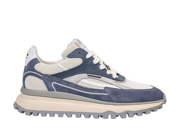 Floris van Bommel Floris van Bommel Sneaker De Gripper 02.06 Blauw