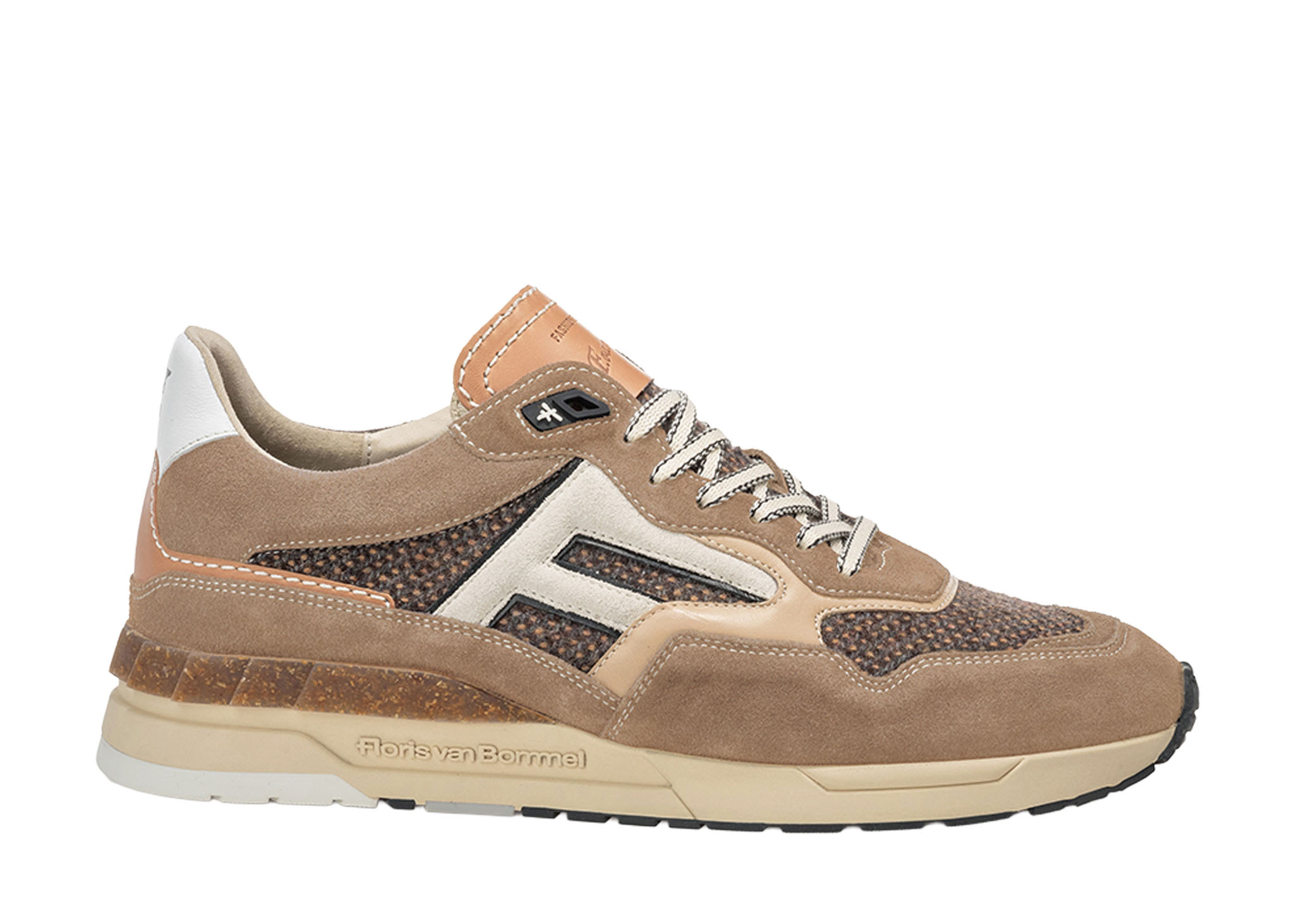 Floris van Bommel Floris van Bommel Sneaker De Runner 07.10 Taupe