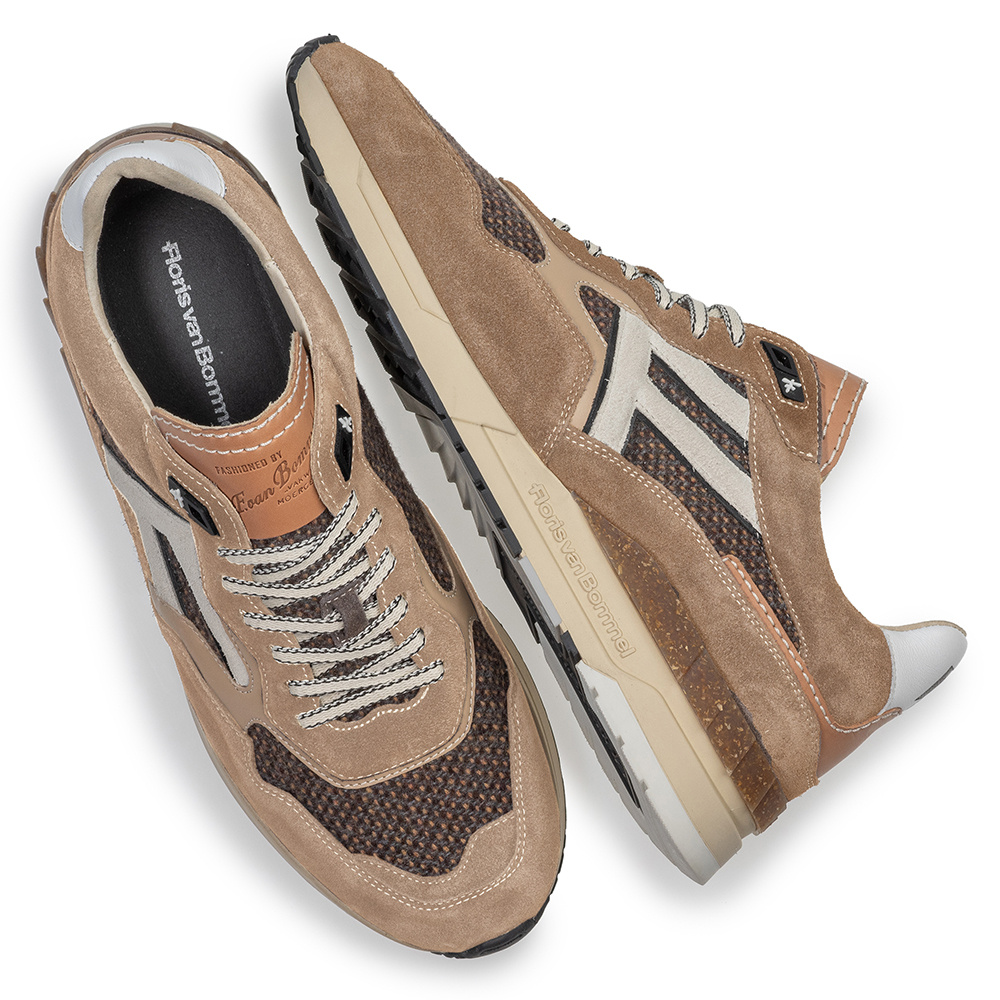 Floris van Bommel Floris van Bommel Sneaker De Runner 07.10 Taupe