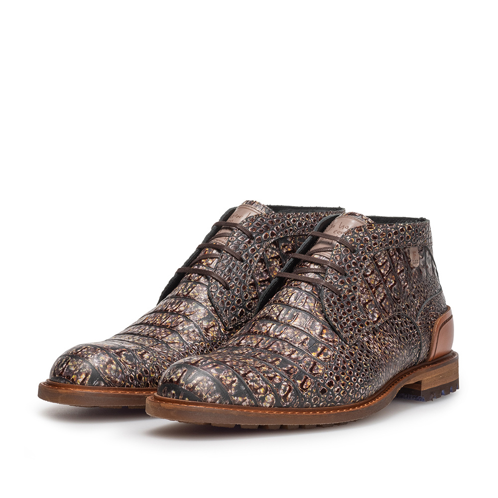 Floris van Bommel Floris van Bommel Veterboot  Crepi 13.06 Taupe