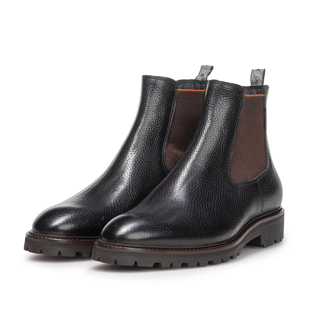 Floris van Bommel Floris van Bommel Chelsea Boot Sturdi 04.23 Zwart