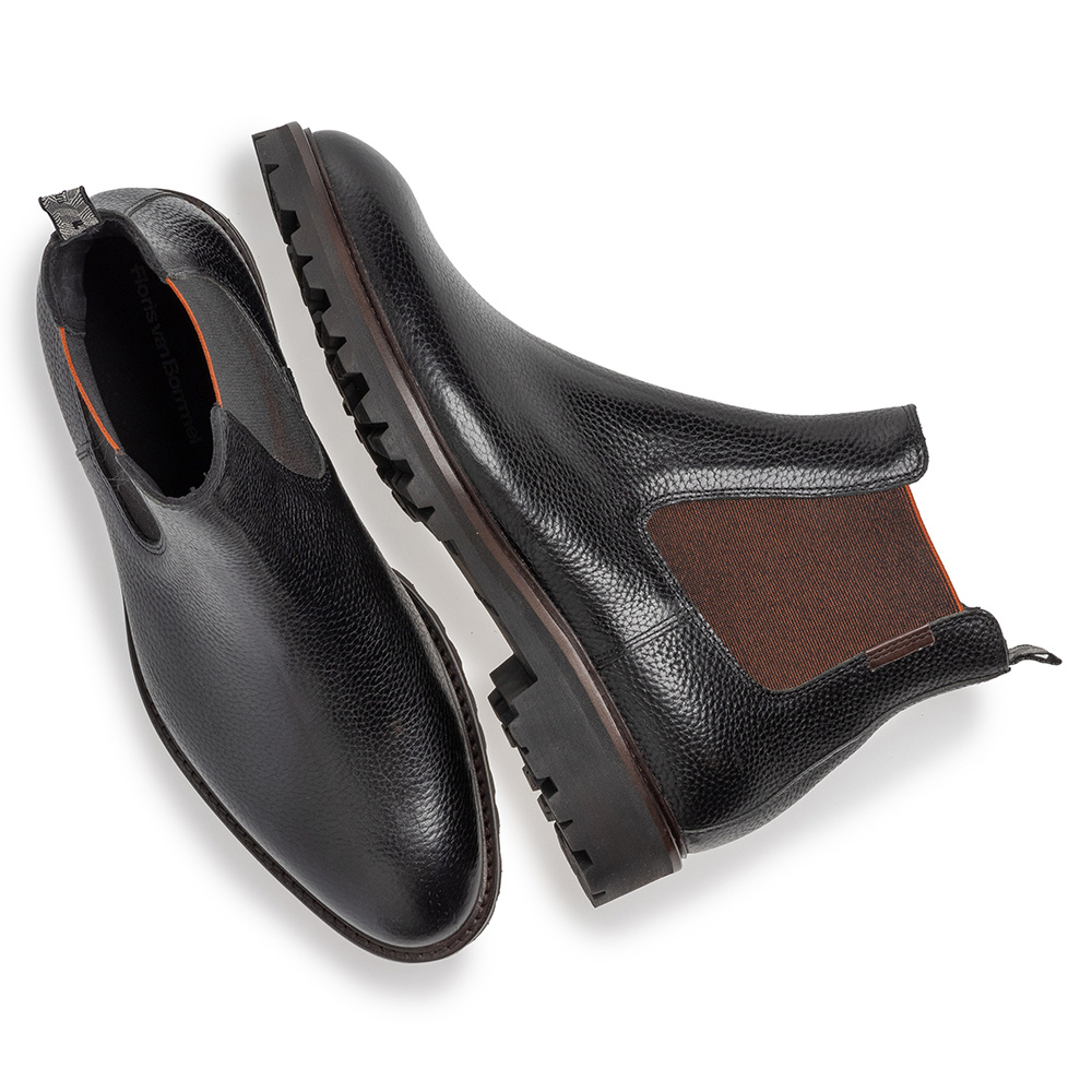 Floris van Bommel Floris van Bommel Chelsea Boot Sturdi 04.23 Zwart