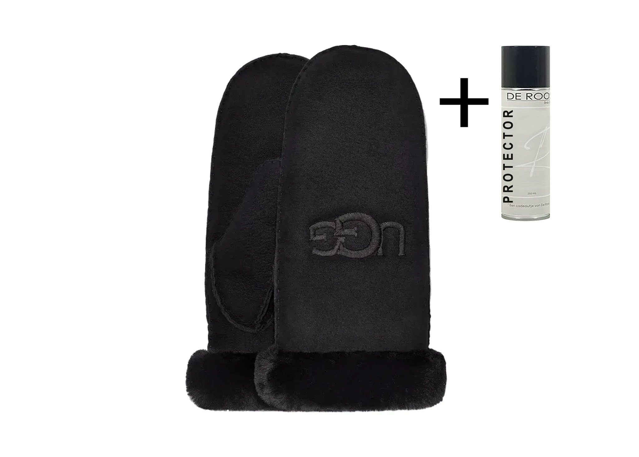 UGG UGG Handschoenen Sheepskin Embroider 20932 Zwart