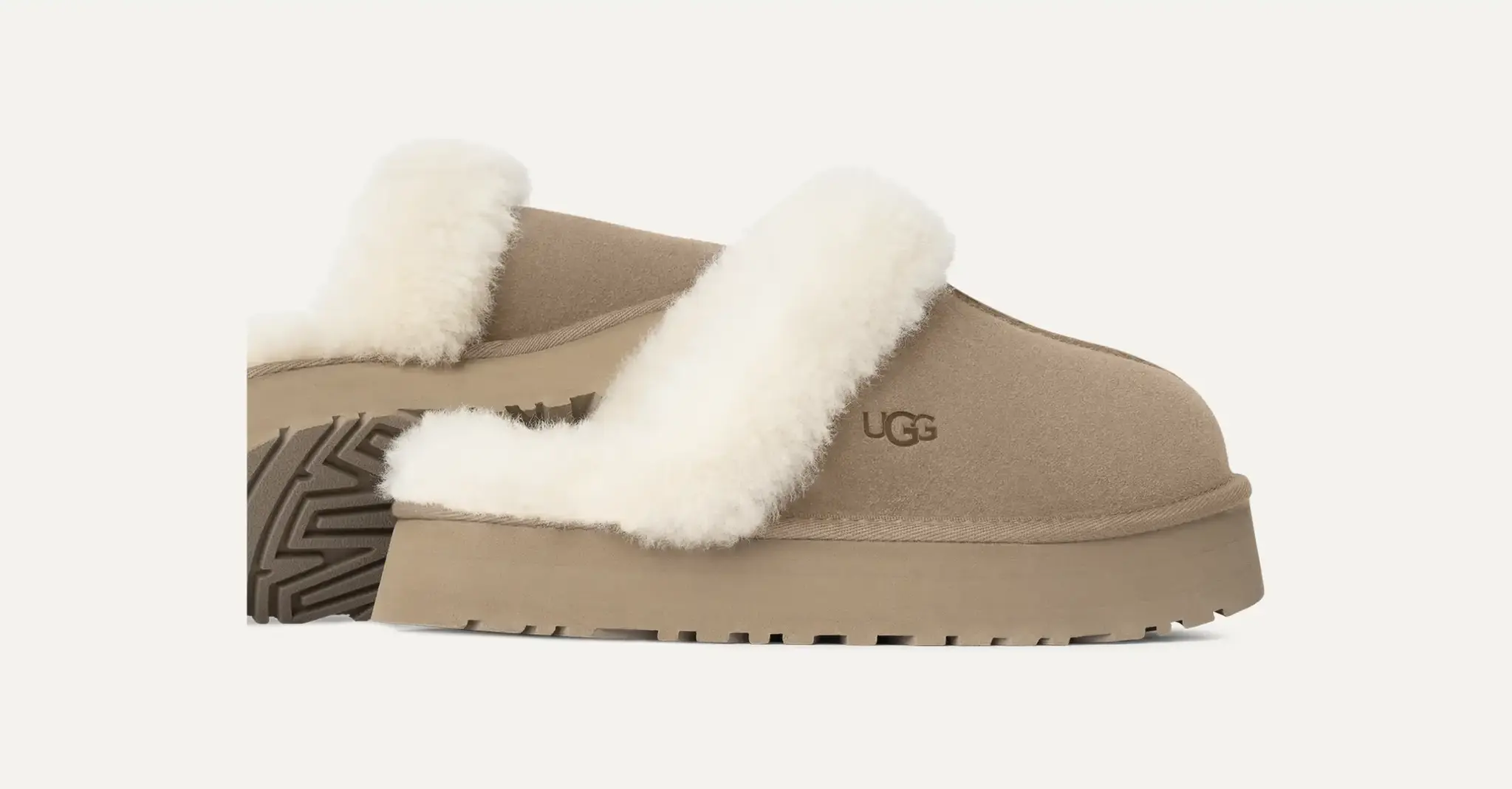 UGG UGG Pantoffel Disquette 1122550 Sand