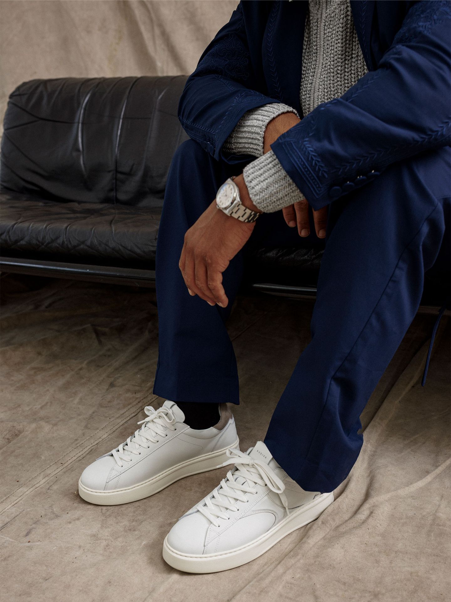 Nubikk Nubikk Sneaker Vick Cosmo Wit Combi