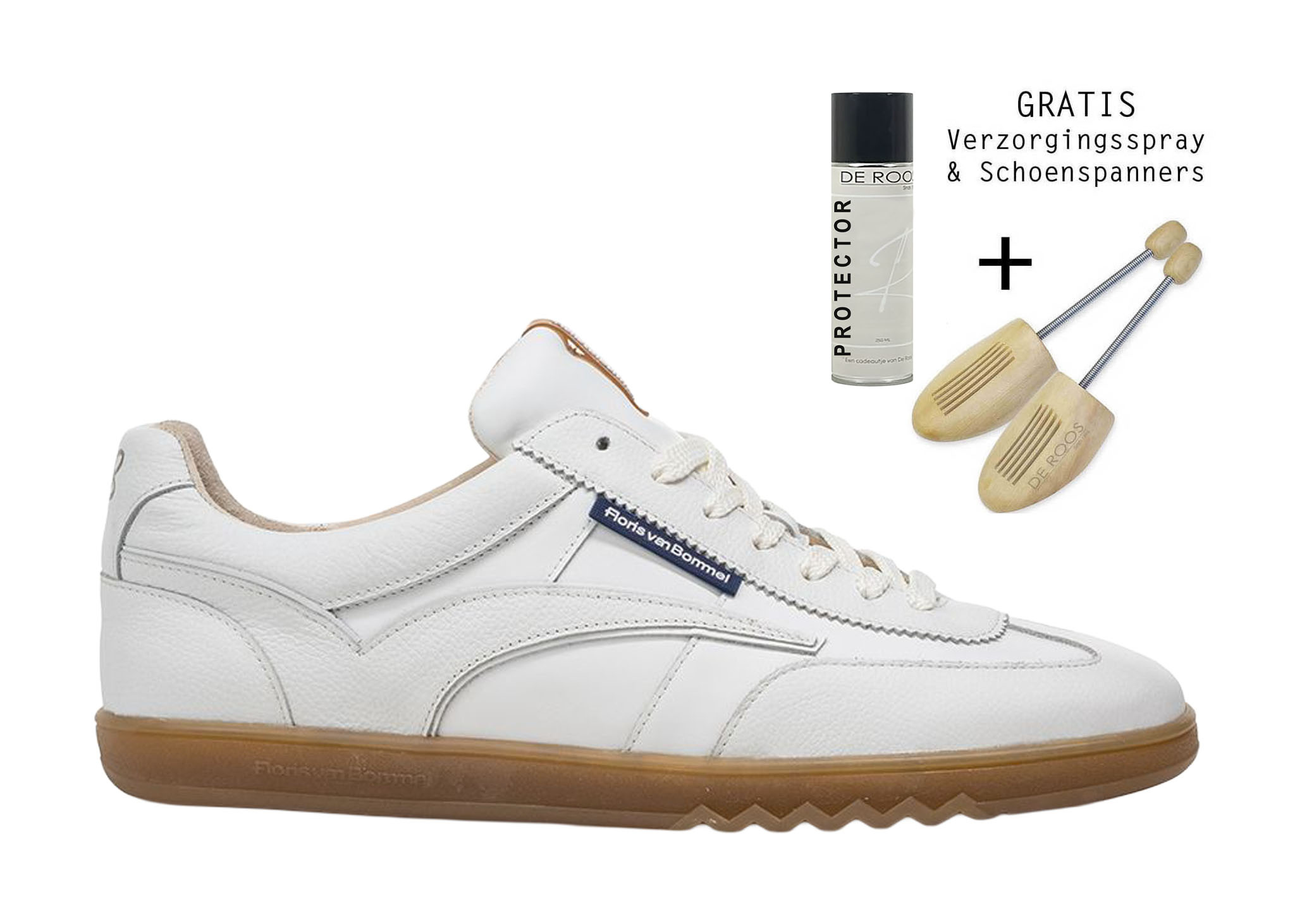 Floris van Bommel Floris van Bommel Sneaker De Zaler 01.25 Wit