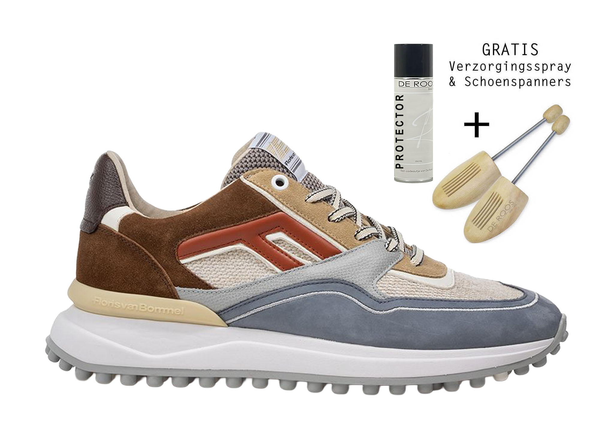 Floris van Bommel Floris van Bommel Sneaker Noppi 29.55 Licht Bauw