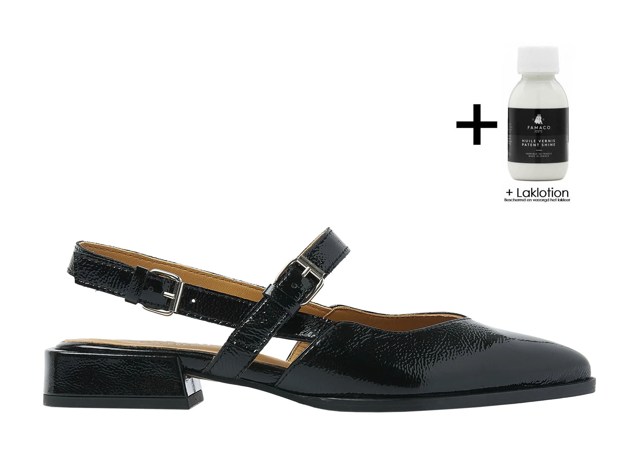 Via Vai VIA VAI Slingbacks Jazz Valerie 62213-06-900 Zwart