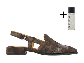 Via Vai VIA VAI Slingbacks Jazz Vaienna 62233-03-1301 Luipaard