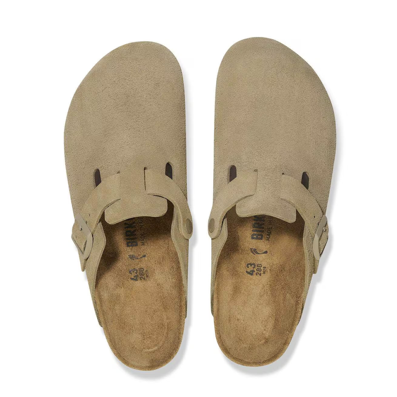 Birkenstock Birkenstock Klomp Boston 1025844 Khaki