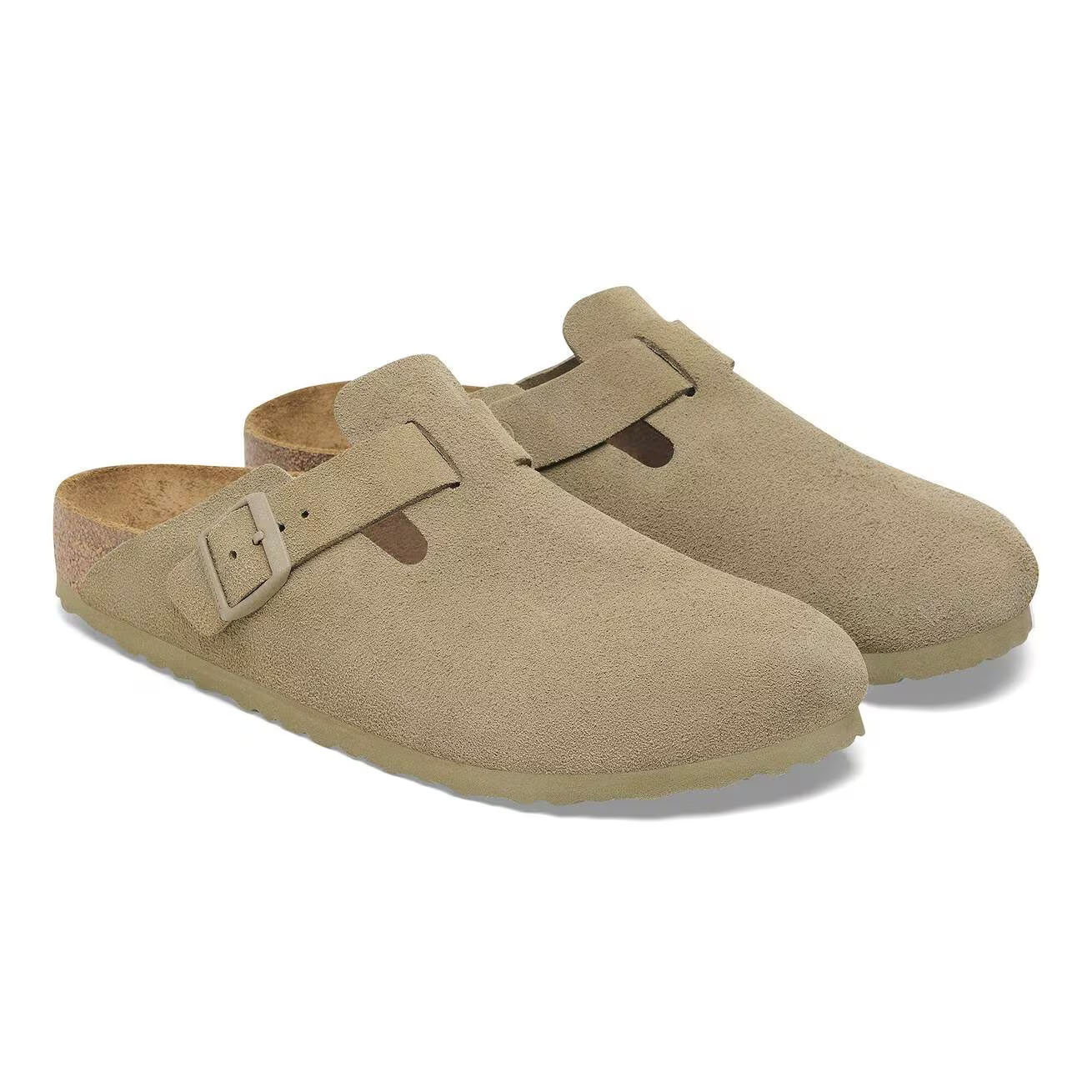 Birkenstock Birkenstock Klomp Boston 1025844 Khaki