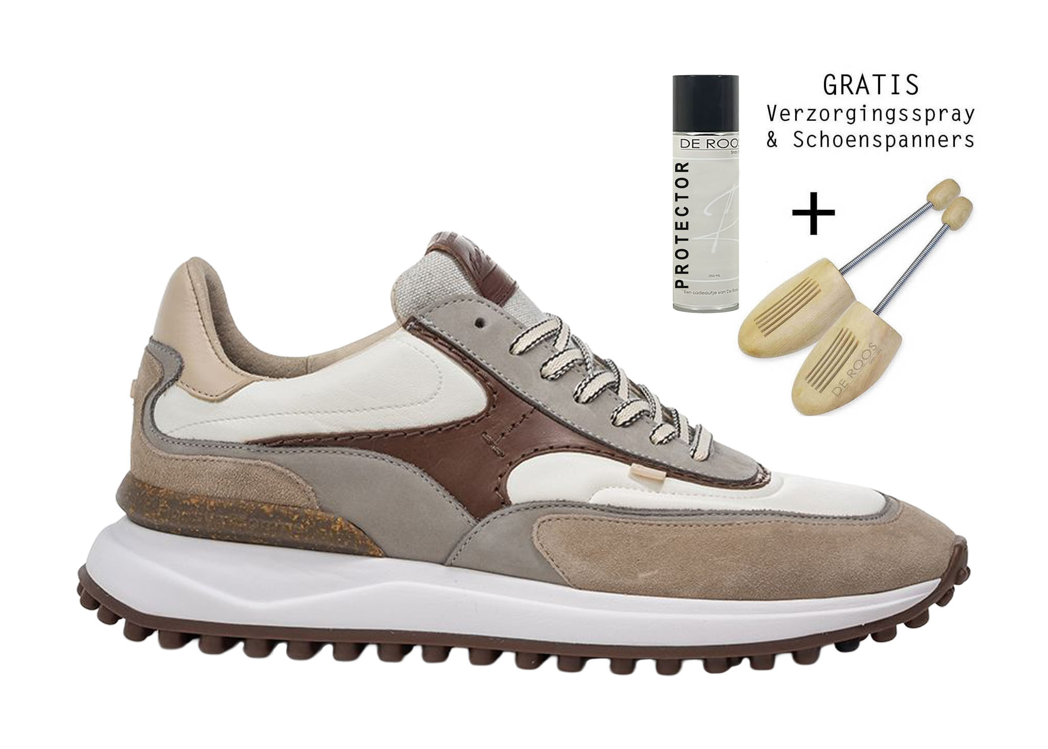 Floris van Bommel Floris van Bommel Sneaker Noppi  37.10 Wit